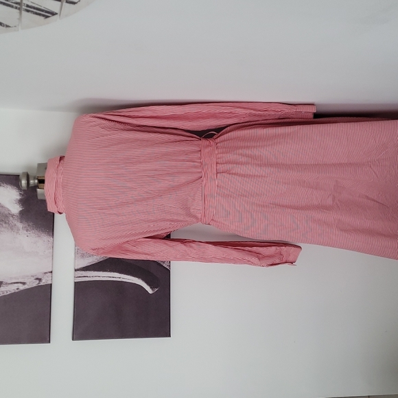 Tread Story Asymmetrical Shirt Dress (BRAN-NEW) - Picture 8 of 12